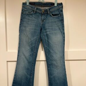 Citizens Of Humanity Blue Flare & Wide Leg Jeans